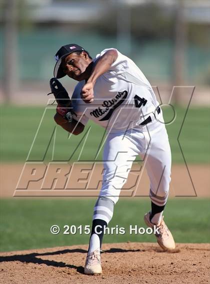 Thumbnail 2 in Mountain View vs Blanchard (Lancer Baseball Classic) photogallery.
