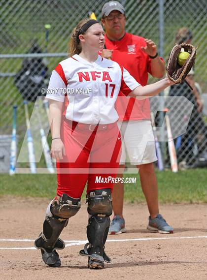 Thumbnail 2 in Norwich Free Academy vs. Trumbull (CIAC Class LL Quarterfinal) photogallery.