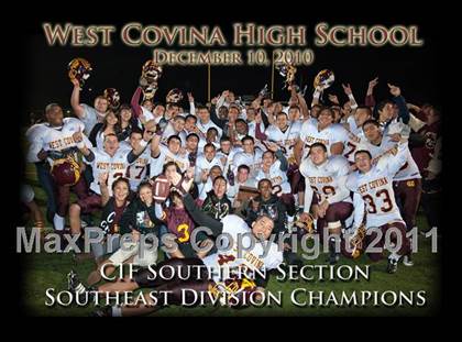 Thumbnail 1 in West Covina vs. Bonita (CIF SS Southeast Division Final) photogallery.