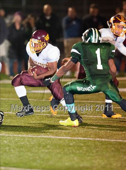 Thumbnail 2 in West Covina vs. Bonita (CIF SS Southeast Division Final) photogallery.