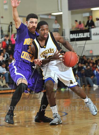 Thumbnail 1 in Apex vs. Word of God Christian Academy (HighschoolOT.com Invitational) photogallery.