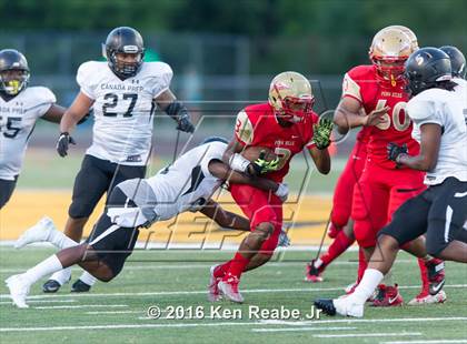 Thumbnail 2 in Penn Hills vs. Canada Prep Football Academy (Western Pennsylvania Legends Football Classic) photogallery.