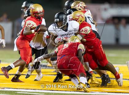 Thumbnail 1 in Penn Hills vs. Canada Prep Football Academy (Western Pennsylvania Legends Football Classic) photogallery.