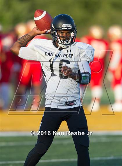 Thumbnail 2 in Penn Hills vs. Canada Prep Football Academy (Western Pennsylvania Legends Football Classic) photogallery.