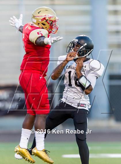 Thumbnail 2 in Penn Hills vs. Canada Prep Football Academy (Western Pennsylvania Legends Football Classic) photogallery.