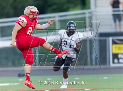 Thumbnail 1 in Penn Hills vs. Canada Prep Football Academy (Western Pennsylvania Legends Football Classic) photogallery.