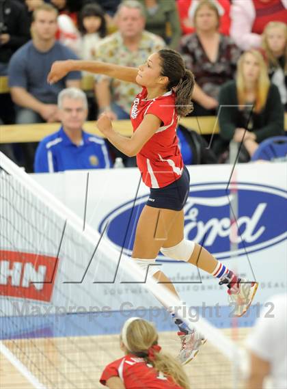 Thumbnail 3 in Marymount vs. Redondo Union (CIF SS D1AA Final) photogallery.