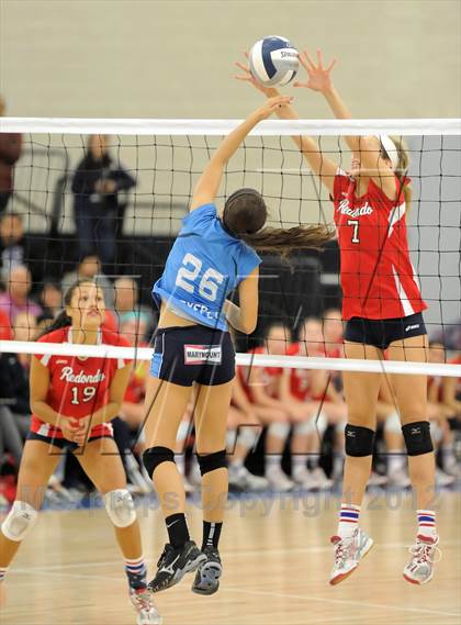 Thumbnail 2 in Marymount vs. Redondo Union (CIF SS D1AA Final) photogallery.