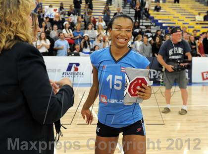 Thumbnail 3 in Marymount vs. Redondo Union (CIF SS D1AA Final) photogallery.
