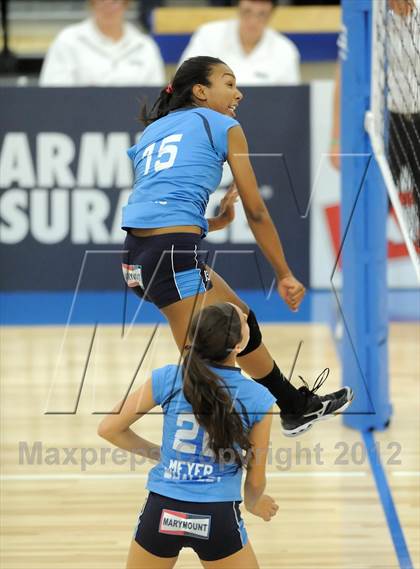 Thumbnail 2 in Marymount vs. Redondo Union (CIF SS D1AA Final) photogallery.