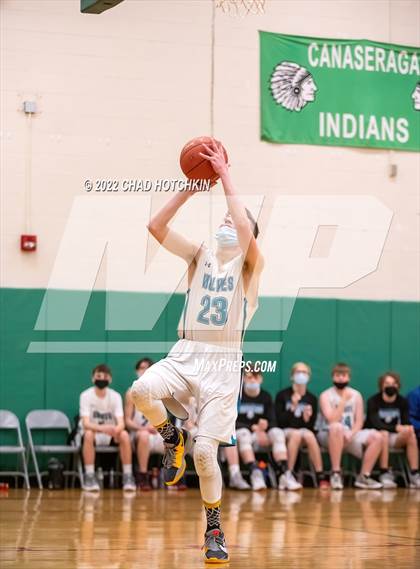 Thumbnail 1 in South Seneca @ Arkport Central/Canaseraga (NYSPHAA Section 5 D1 Round 1 Playoff) photogallery.