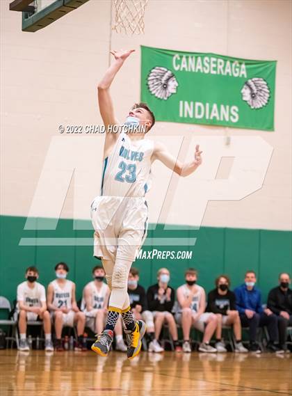 Thumbnail 2 in South Seneca @ Arkport Central/Canaseraga (NYSPHAA Section 5 D1 Round 1 Playoff) photogallery.