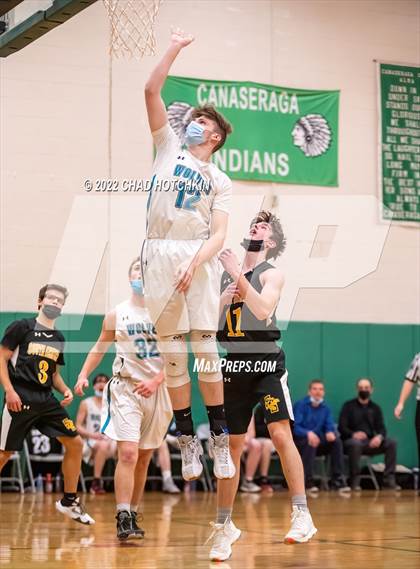 Thumbnail 1 in South Seneca @ Arkport Central/Canaseraga (NYSPHAA Section 5 D1 Round 1 Playoff) photogallery.