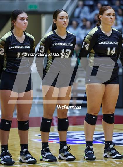 Thumbnail 1 in Bushland vs. Central Heights (UIL 3A Volleyball Semifinal) photogallery.