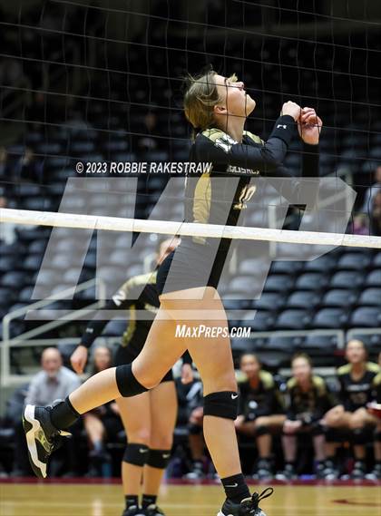 Thumbnail 2 in Bushland vs. Central Heights (UIL 3A Volleyball Semifinal) photogallery.