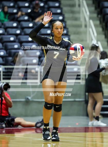Thumbnail 3 in Bushland vs. Central Heights (UIL 3A Volleyball Semifinal) photogallery.