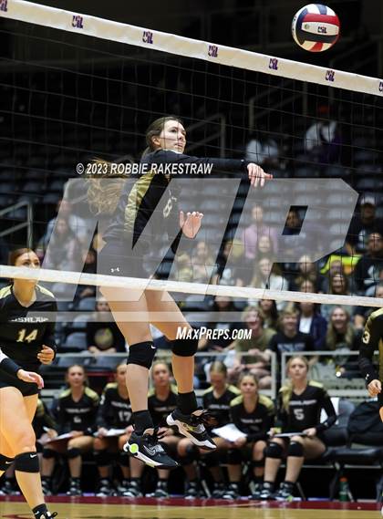 Thumbnail 1 in Bushland vs. Central Heights (UIL 3A Volleyball Semifinal) photogallery.
