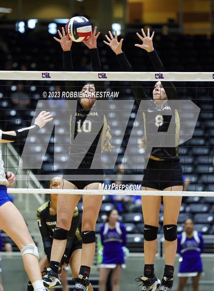 Thumbnail 1 in Bushland vs. Central Heights (UIL 3A Volleyball Semifinal) photogallery.