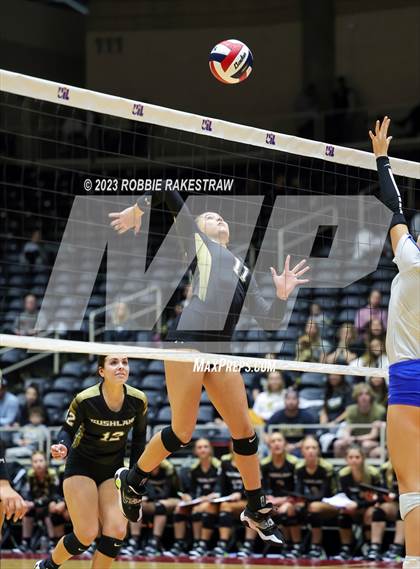 Thumbnail 1 in Bushland vs. Central Heights (UIL 3A Volleyball Semifinal) photogallery.