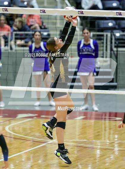 Thumbnail 3 in Bushland vs. Central Heights (UIL 3A Volleyball Semifinal) photogallery.