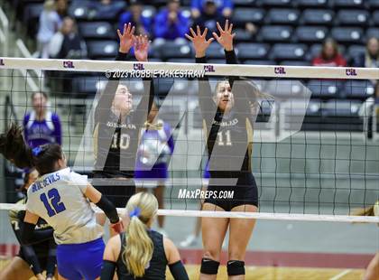 Thumbnail 3 in Bushland vs. Central Heights (UIL 3A Volleyball Semifinal) photogallery.