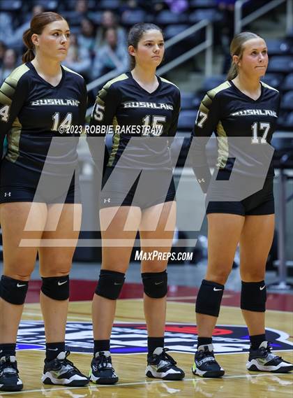 Thumbnail 2 in Bushland vs. Central Heights (UIL 3A Volleyball Semifinal) photogallery.