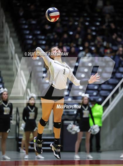 Thumbnail 3 in Bushland vs. Central Heights (UIL 3A Volleyball Semifinal) photogallery.