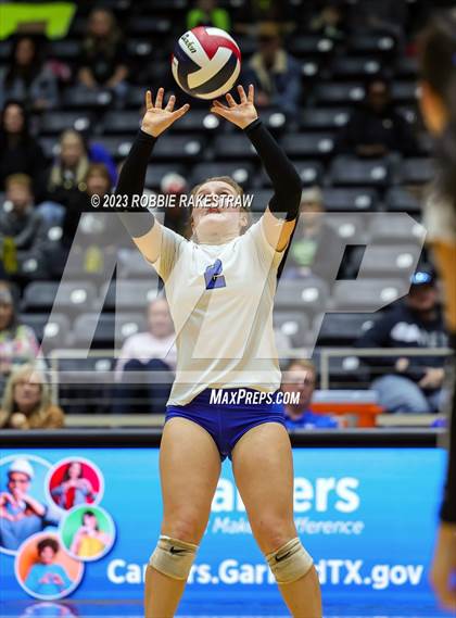 Thumbnail 2 in Bushland vs. Central Heights (UIL 3A Volleyball Semifinal) photogallery.