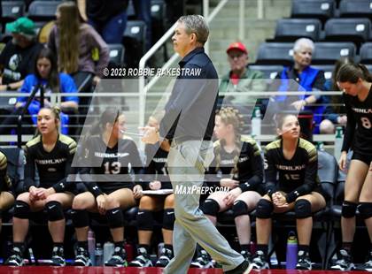 Thumbnail 2 in Bushland vs. Central Heights (UIL 3A Volleyball Semifinal) photogallery.