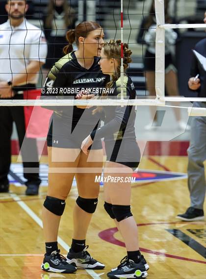 Thumbnail 3 in Bushland vs. Central Heights (UIL 3A Volleyball Semifinal) photogallery.
