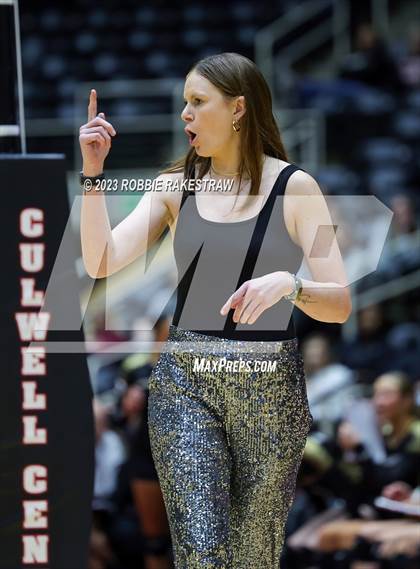 Thumbnail 3 in Bushland vs. Central Heights (UIL 3A Volleyball Semifinal) photogallery.