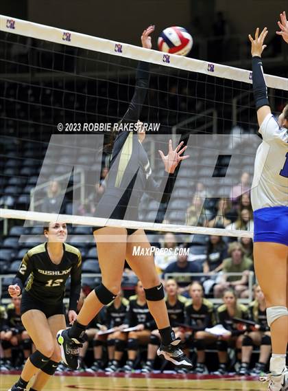 Thumbnail 2 in Bushland vs. Central Heights (UIL 3A Volleyball Semifinal) photogallery.