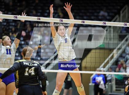 Thumbnail 3 in Bushland vs. Central Heights (UIL 3A Volleyball Semifinal) photogallery.