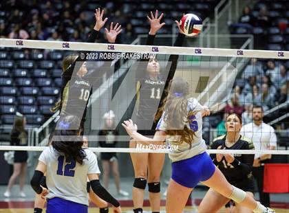 Thumbnail 1 in Bushland vs. Central Heights (UIL 3A Volleyball Semifinal) photogallery.