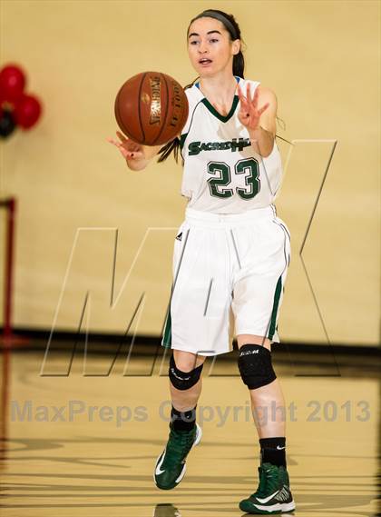 Thumbnail 2 in Hamden Hall Country Day vs Convent of Sacred Heart (Kingswood Invitational Tournament) photogallery.