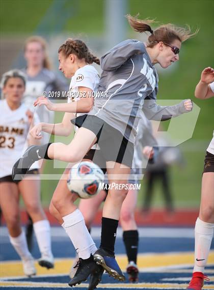 Thumbnail 3 in Utica Eisenhower vs. Adams (MHSAA District Final) photogallery.