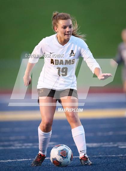 Thumbnail 2 in Utica Eisenhower vs. Adams (MHSAA District Final) photogallery.