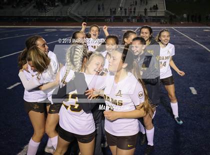Thumbnail 2 in Utica Eisenhower vs. Adams (MHSAA District Final) photogallery.