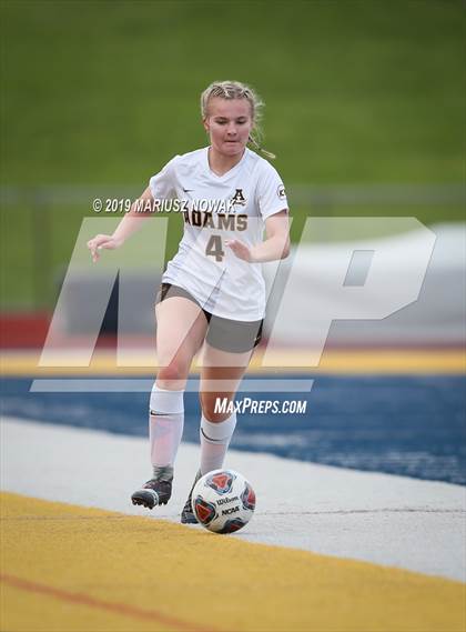 Thumbnail 1 in Utica Eisenhower vs. Adams (MHSAA District Final) photogallery.