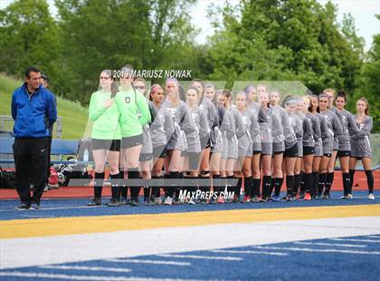 Thumbnail 2 in Utica Eisenhower vs. Adams (MHSAA District Final) photogallery.