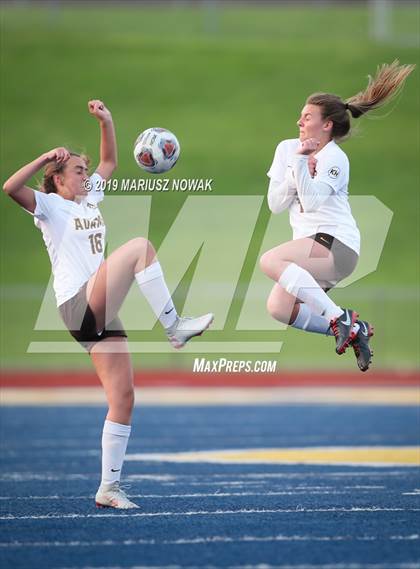 Thumbnail 2 in Utica Eisenhower vs. Adams (MHSAA District Final) photogallery.