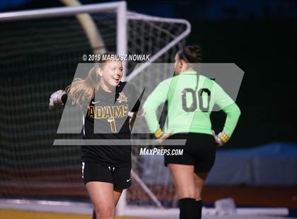 Thumbnail 2 in Utica Eisenhower vs. Adams (MHSAA District Final) photogallery.