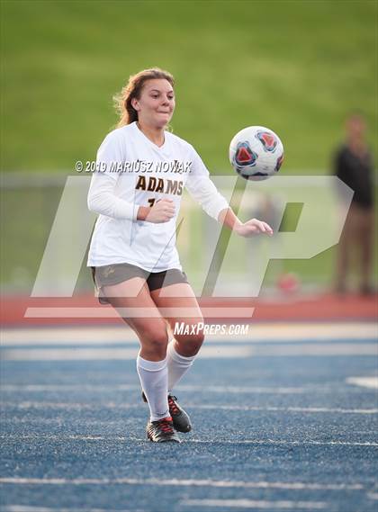 Thumbnail 2 in Utica Eisenhower vs. Adams (MHSAA District Final) photogallery.