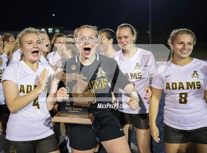 Thumbnail 2 in Utica Eisenhower vs. Adams (MHSAA District Final) photogallery.