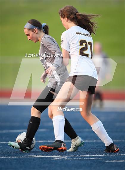 Thumbnail 2 in Utica Eisenhower vs. Adams (MHSAA District Final) photogallery.