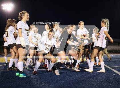 Thumbnail 3 in Utica Eisenhower vs. Adams (MHSAA District Final) photogallery.