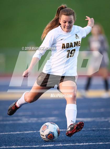 Thumbnail 3 in Utica Eisenhower vs. Adams (MHSAA District Final) photogallery.