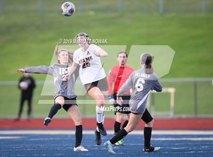 Thumbnail 2 in Utica Eisenhower vs. Adams (MHSAA District Final) photogallery.