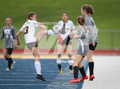 Thumbnail 2 in Utica Eisenhower vs. Adams (MHSAA District Final) photogallery.