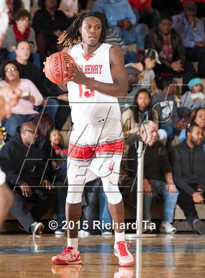 Thumbnail 2 in Cape Henry Collegiate vs. Newark Tech (Battle by the Bay) photogallery.